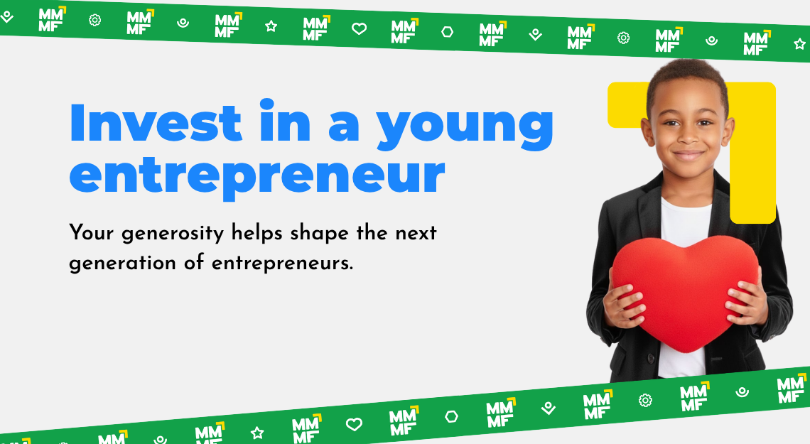 Invest in a young entrepreneur